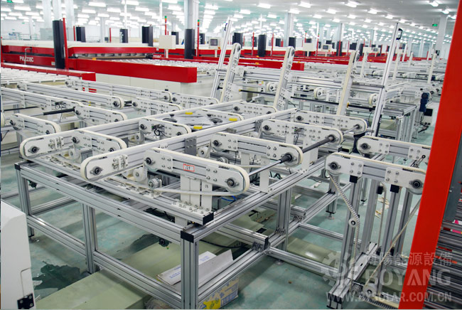 太陽能光伏組件生產線-智能旋轉傳輸機