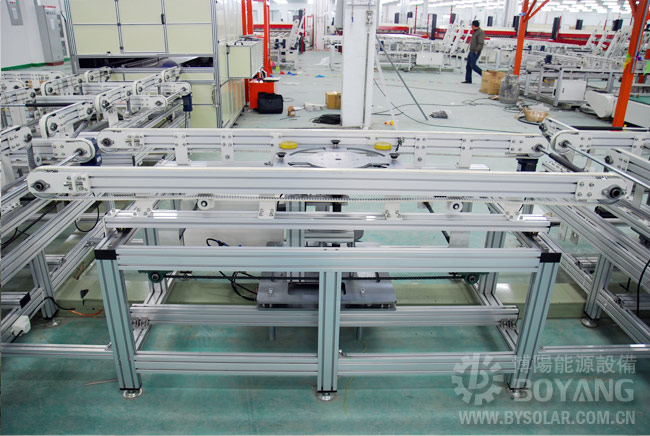 太陽能光伏組件生產線-180度自動旋轉臺