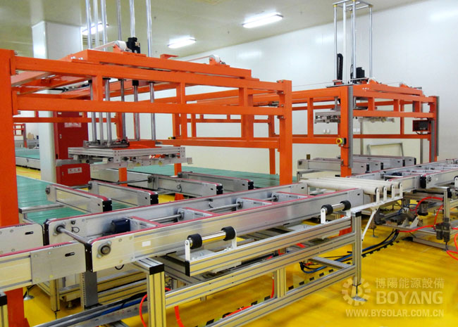 太陽能生產(chǎn)線-自動下料移栽生產(chǎn)線