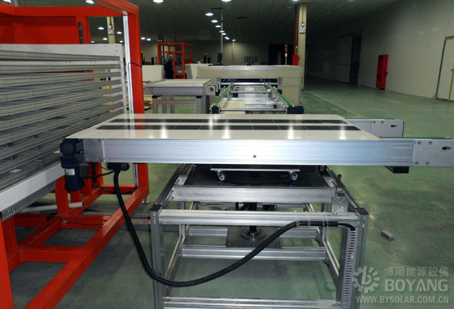 光伏組件生產線-整機旋轉輸送機