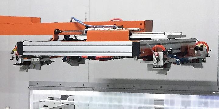 光伏組件制造設(shè)備-固化線上下料機(jī)